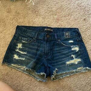 New Ripped Jean shorts (with tags)